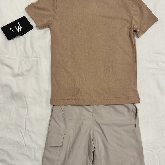 NIKE - 3Brand - 2 Pieces Set - Khaki - Picture 6 of 7